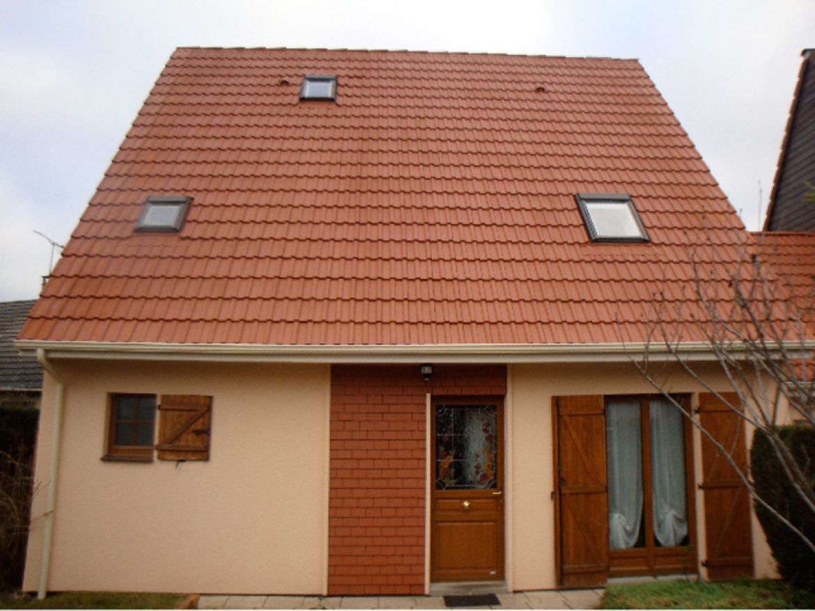 Maison traitement des toitures en hydrofuge à Evreux dans l'Eure